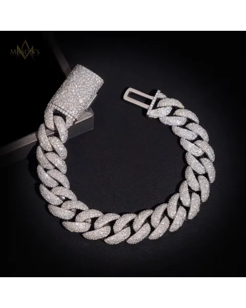 Monarch's Cuban Link Bracelet · 14 mm