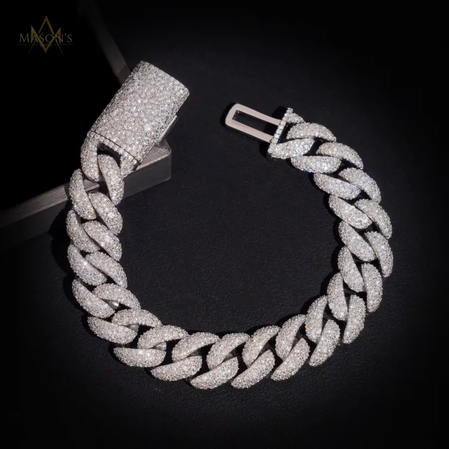 Monarch's Cuban Link Bracelet · 14 mm