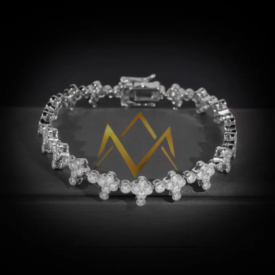 Sanctum Tennis Link Bracelet