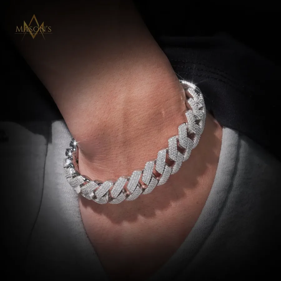 Sovereign's Cuban Link Bracelet · 15 mm