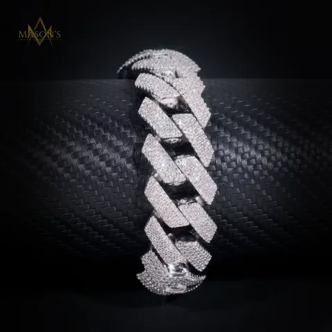 Sovereign's Cuban Link Bracelet · 18 mm