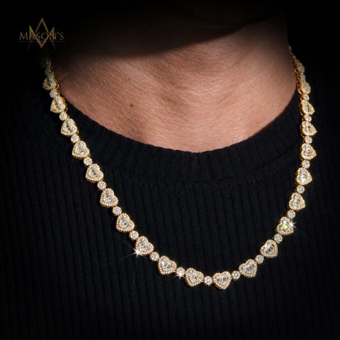 Cardinalis Baguette Link Chain — detail 6
