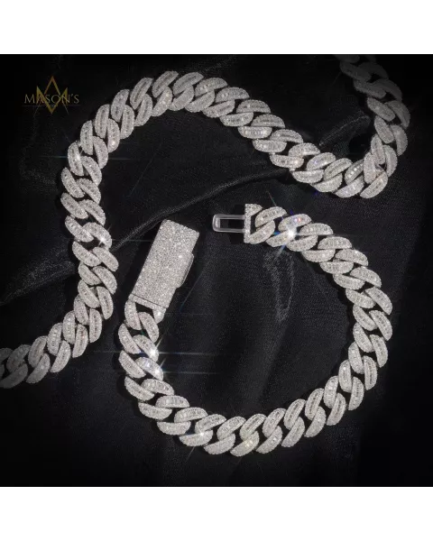 Credence Baguette Link Chain · 12 mm