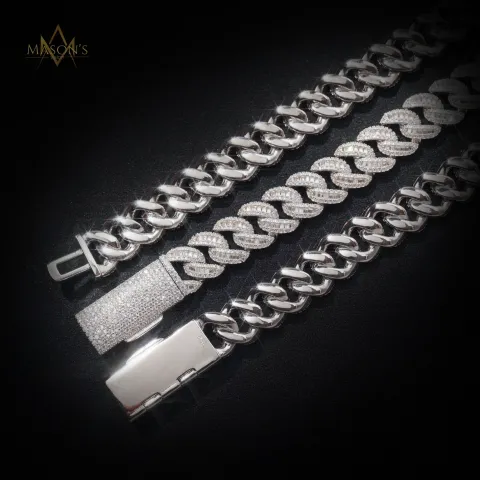 Credence Baguette Link Chain · 12 mm — detail 1