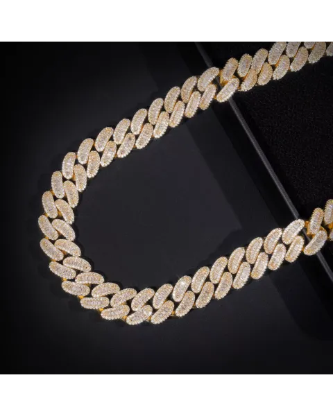 Credence Baguette Link Chain  · 16 mm