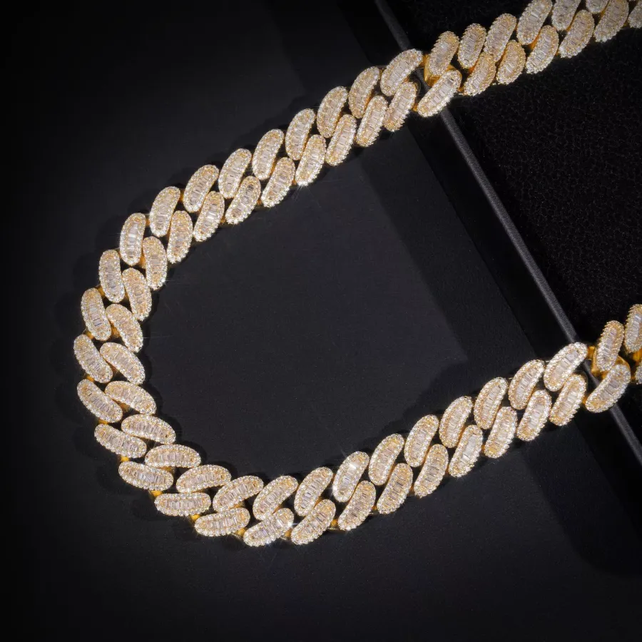 Credence Baguette Link Chain  · 16 mm