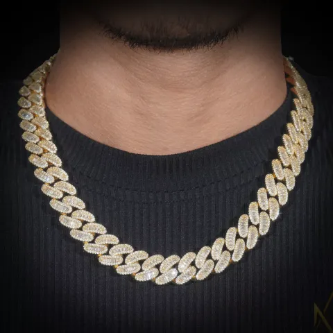 Credence Baguette Link Chain  · 16 mm — detail 6