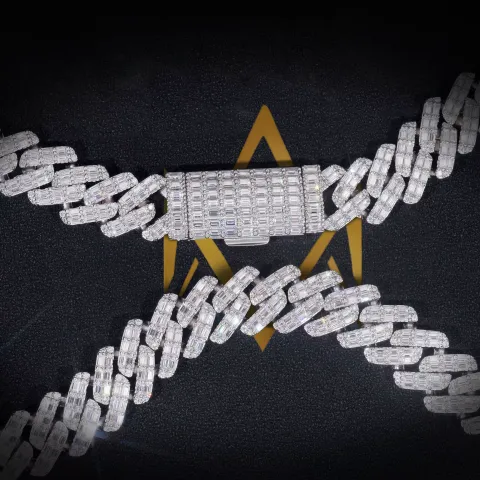 Duarch's Baguette Link Chain — detail 2
