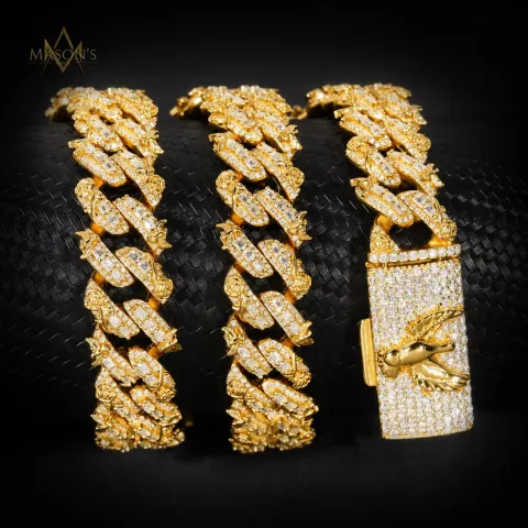 Elysian Baguette Link Chain · 15 mm — detail 5