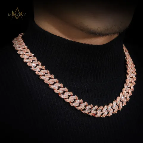 Elysian Baguette Link Chain · 15 mm — detail 3