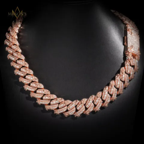 Elysian Baguette Link Chain · 20 mm — detail 1