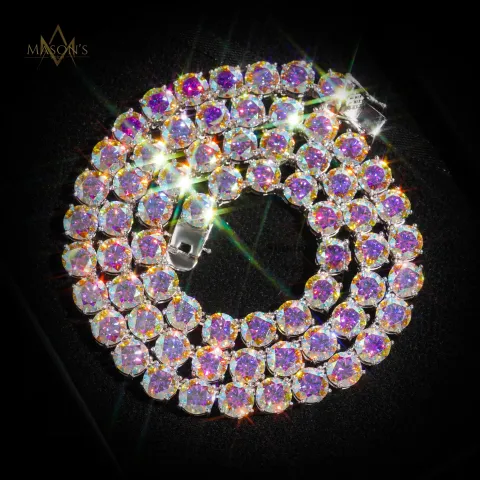 Empress' Tennis Link Chain · Aurora — detail 5