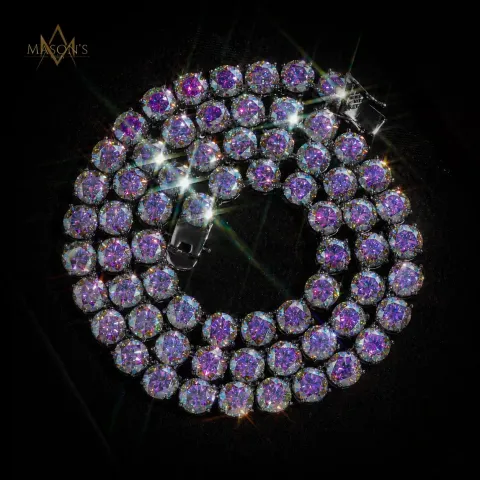Empress' Tennis Link Chain · Aurora — detail 8