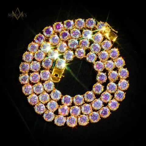 Empress' Tennis Link Chain · Aurora — detail 6