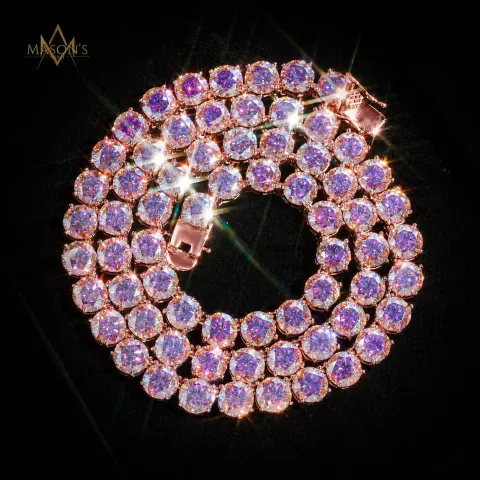 Empress' Tennis Link Chain · Aurora — detail 7