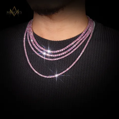Empress’ Tennis Link Chain · Rosé