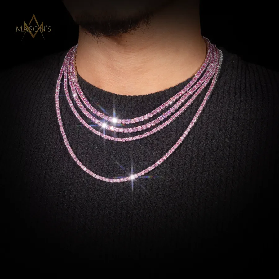 Empress’ Tennis Link Chain · Rosé