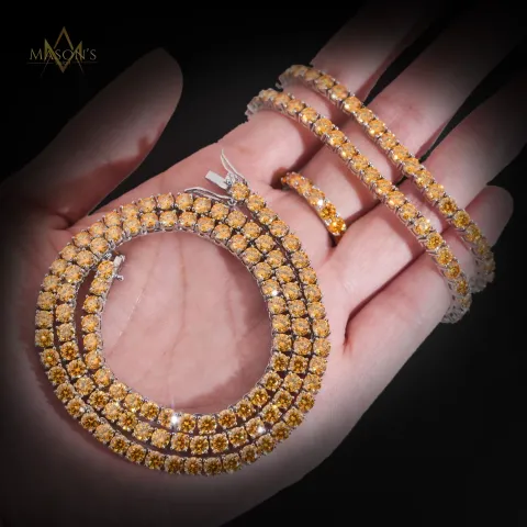Empress’ Tennis Link Chain · Solis — detail 2