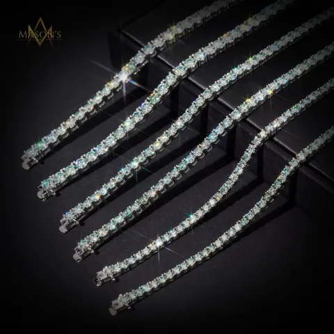 Empress’ Tennis Link Chain · Veridian — detail 4