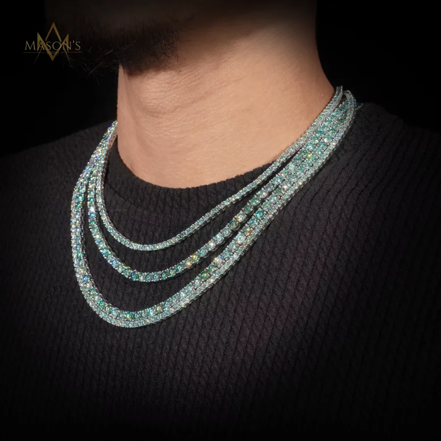Empress’ Tennis Link Chain · Veridian