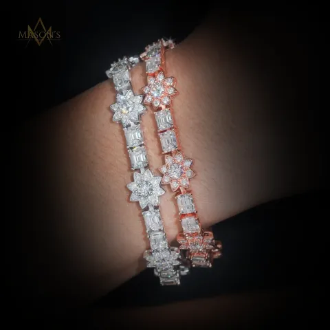 Hexarch's Tennis Link Bracelet — detail 4