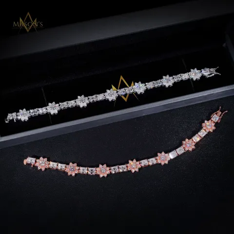 Hexarch's Tennis Link Bracelet — detail 3