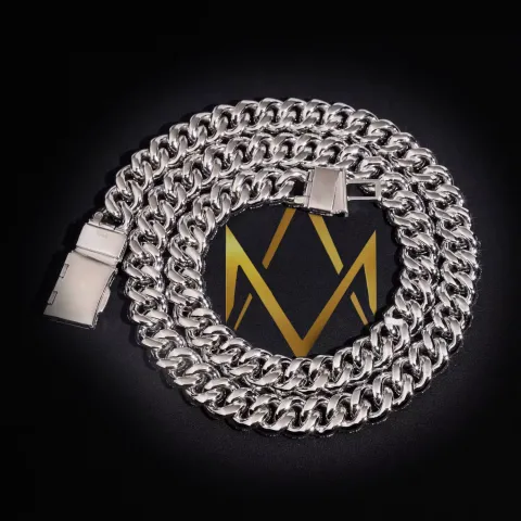 Monarch's Cuban Link Chain · 12 mm — detail 8