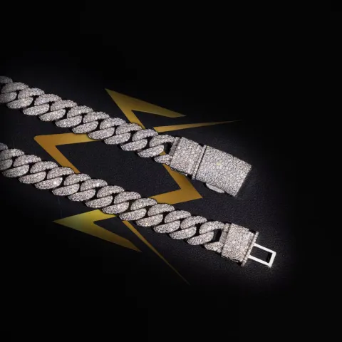 Monarch's Cuban Link Chain · 12 mm — detail 4