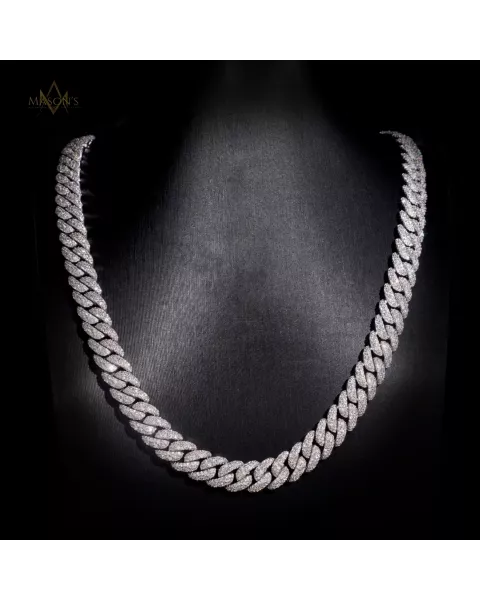 Monarch's Cuban Link Chain · 12 mm