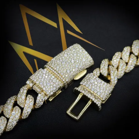 Monarch's Cuban Link Chain · 12 mm — detail 5