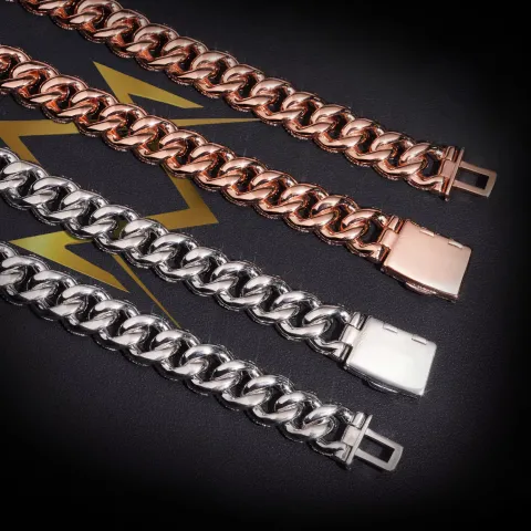 Monarch's Cuban Link Chain · 14 mm — detail 4