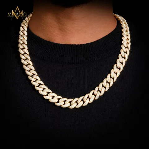 Monarch's Cuban Link Chain · 14 mm — detail 9