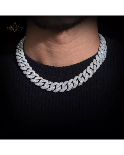 Monarch's Cuban Link Chain · 16 mm