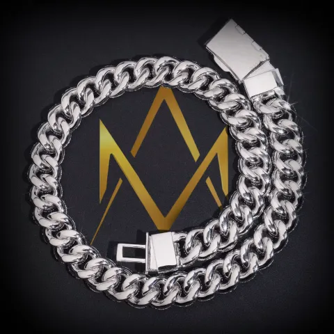 Monarch's Cuban Link Chain · 16 mm — detail 3