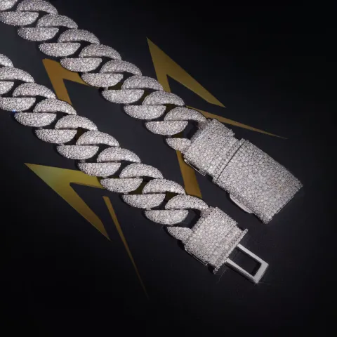 Monarch's Cuban Link Chain · 20 mm — detail 5