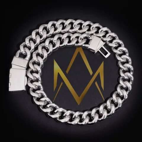 Monarch's Cuban Link Chain · 20 mm — detail 3