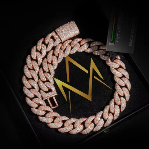 Monarch's Cuban Link Chain · 24 mm — detail 4