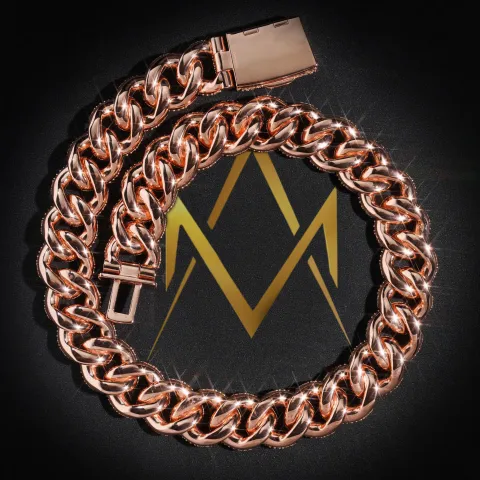 Monarch's Cuban Link Chain · 24 mm — detail 5