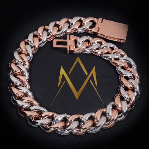 Monarch's Cuban Link Chain · 28 mm — detail 5