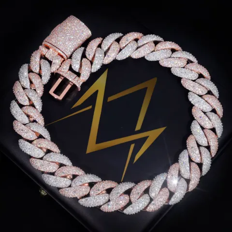 Monarch's Cuban Link Chain · 28 mm — detail 1