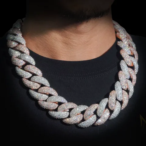 Monarch's Cuban Link Chain · 28 mm — detail 3