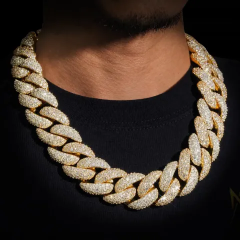 Monarch's Cuban Link Chain · 28 mm — detail 7