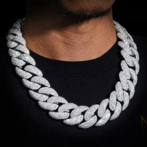Monarch's Cuban Link Chain · 28 mm — detail 6