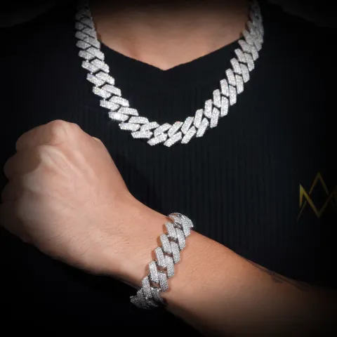 Oligarch's Cuban Link Chain · 18 mm — detail 4
