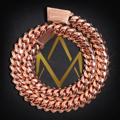 Oligarch's Cuban Link Chain · 18 mm — detail 5