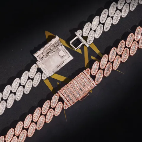 Orbis' Baguette Link Chain · 15mm — detail 2