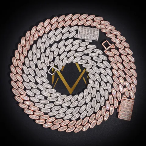Orbis' Baguette Link Chain · 15mm — detail 4
