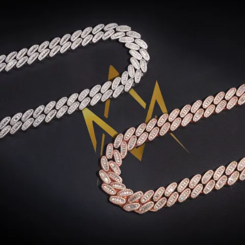 Orbis' Baguette Link Chain · 15mm — detail 3