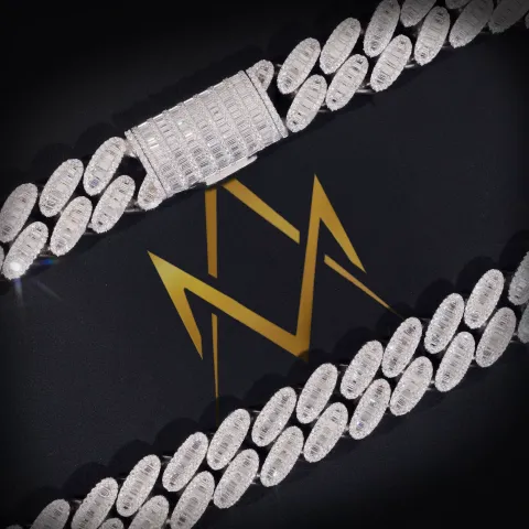 Orbis' Baguette Link Chain · 20mm — detail 1