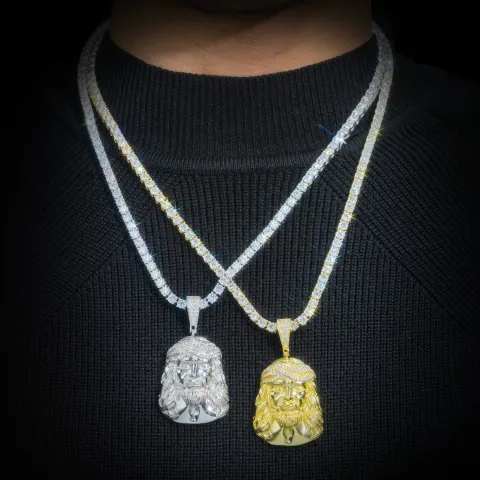Perennialist's Christ Pendant — detail 3